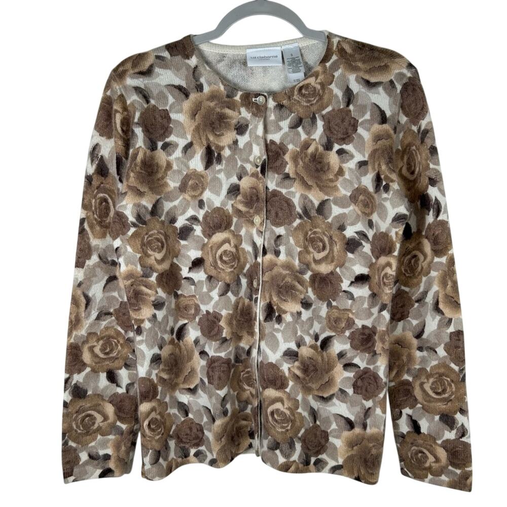 Liz Claiborne Sz S Sweater+tank Twin set Sweater Set Luxury wool+Angora Office